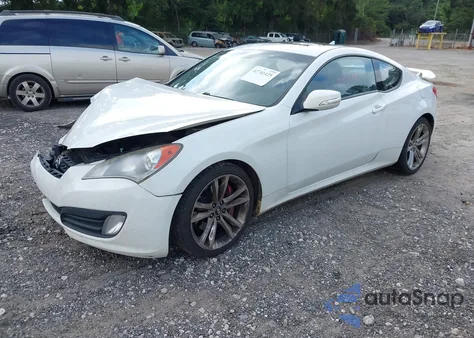 2010 Hyundai Genesis 3.8 Track from USA, damaged, VIN KMHHU6KH2AU020673